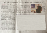 Zeitungsartikel von Frau Esther Fuchs / Höchster Kreisblatt vom 01.02.2019